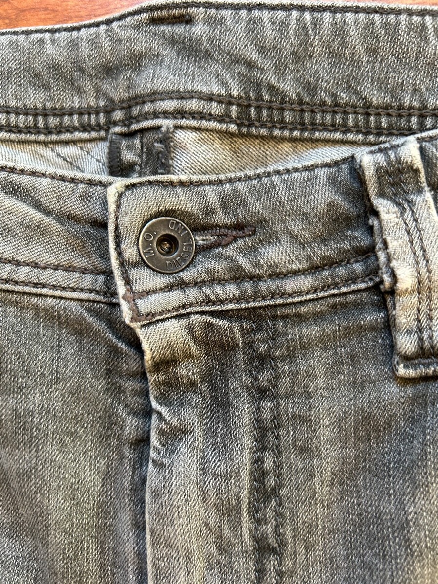 Jean Diesel Thanaz Homme Vintage - Coupe Slim - Taille W33 L34 (44) - Couleur Taupe