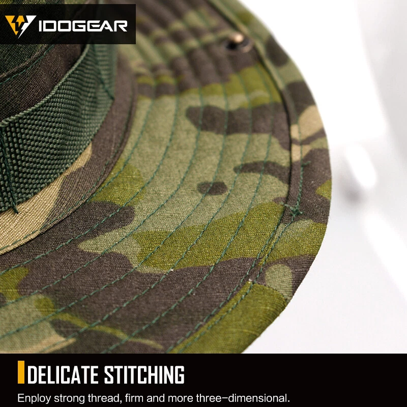 IDOGEAR Tactical Boonie Hat Outdoor Hunting Fishing Hats Headwear Paintball Gear - Image 3 of 4