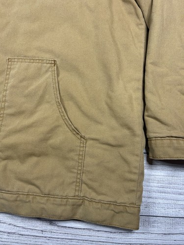 Vtg Ruger Firearms Jacket Mens Size XL Brown Quilt Lined Canvas Rare Made In USA - Picture 3 of 23