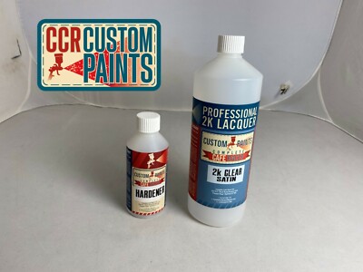 2K CLEAR SATIN 750ML PACKUNG - KLARLACK + HÄRTER - PROFILACK
