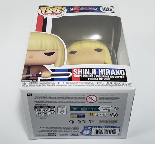 SHINJI HIRAKO - Bleach - Funko POP! Animation #1825 Vinyl Figure NEW / BOX WEAR - Picture 5 of 20