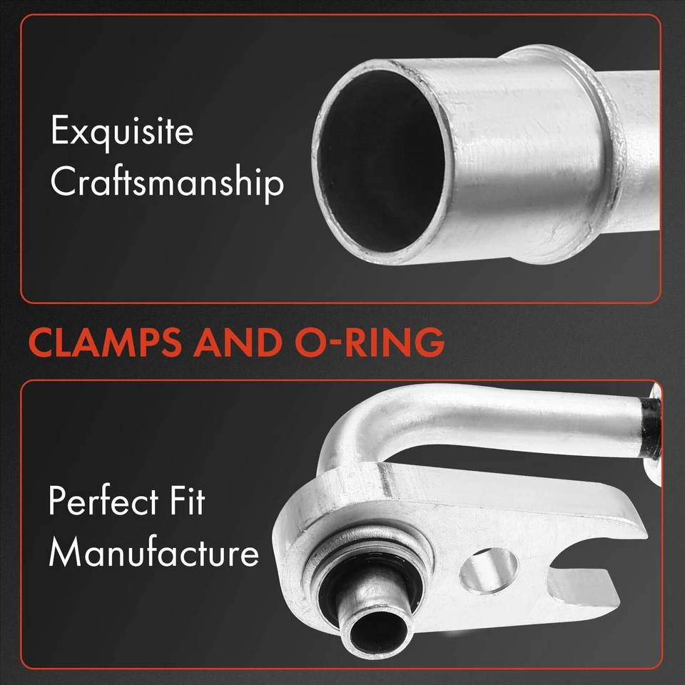 Conjunto de manguera de succión y descarga de aire acondicionado A-Premium para Pontiac G6 2005 2006 3,5 L OHV Foto 3 de 4