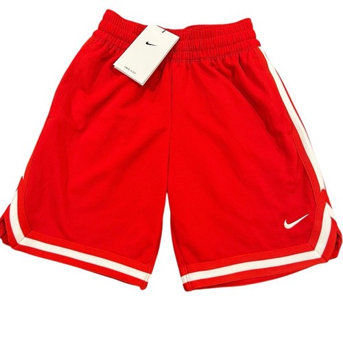 Nike Shorts Big Kids Boys Size XS Red White Dri-FIT DNA Basketball Pocketed NWT