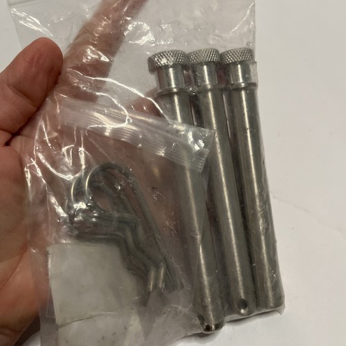 3-Pack RuggedXL Stainless Steel Hitch Pin & Clip for 2" 2.5" Tow & Stow TS35010 - Foto 3 di 8