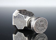 Niello Tula Stahl Adels Petschaft Russland Marquis Duperre Blachmal um 1820