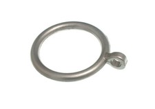 Curtain Rod Rings Fixed Eyelet Chrome Id 25mm Fits Poles To 20mm Dia. | Onestopd