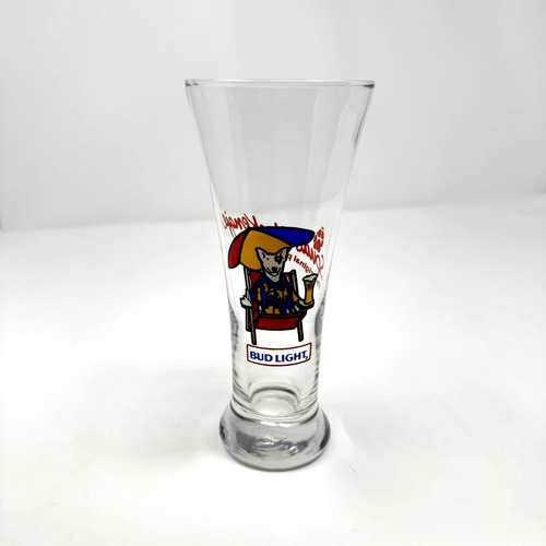 Vtg Spuds MacKenzie Pilsner Glass "Original Party Animal" 1987 Bud Light