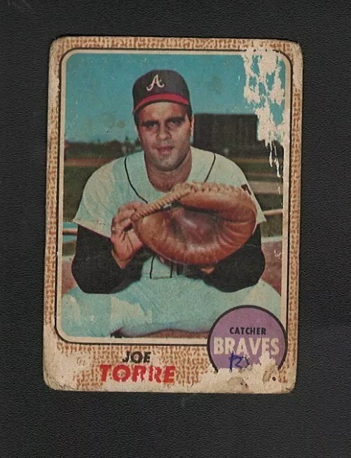 1968 Topps - Venezuelan #30 Joe Torre HOF. Atlanta Braves