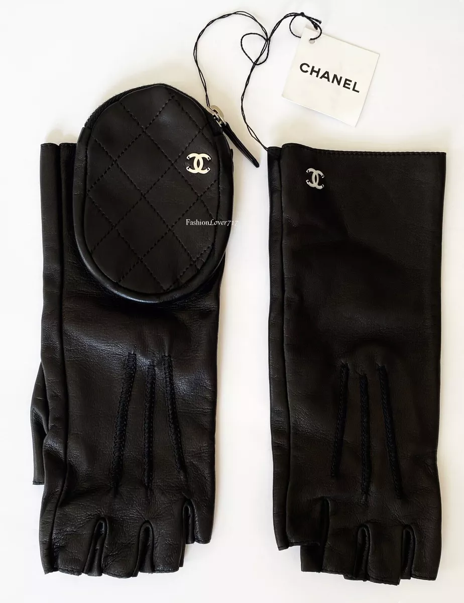 Chanel Fingerless Gloves 