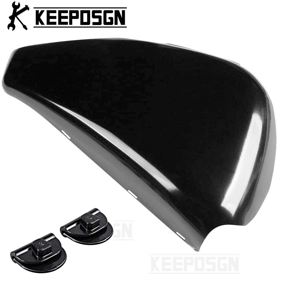 Juego De 4/6 Clips Para Cubierta Lateral De Batería En Harley Sportster XL883 XL1200 2004-2013, En Plástico ABS Negro
