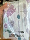 Pottery Barn Classic Ikat Standard Pillowcase Purple Lavender Teen New