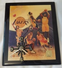 2001-2002 Los Angeles LA Lakers Team Kobe Bryant Wall Clock Photo File Man Cave