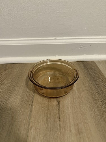 Corning Ware C-16-B 1 Pint 450ml Amber Glass Bowl - Picture 2 of 4