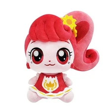 NanaPing Plush Doll – Cute Korean Character Toy with Red Hair