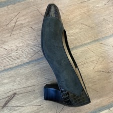 Médicus Gr 7 Elena (Gr40) Damen Pumps Halbschuh Absatzschuh Dunkle olive Top!