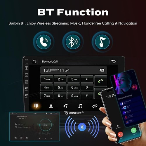9.7'' Android 13 CarPlay Car Radio Stereo GPS For Ford Transit Connect 2010-2012 - Picture 21 of 22