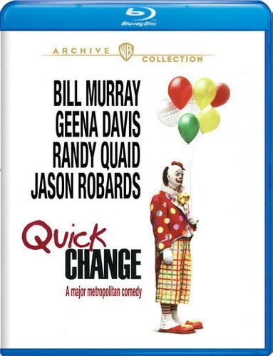 Quick Change [New Blu-ray] Full Frame, Subtitled, Amaray Case