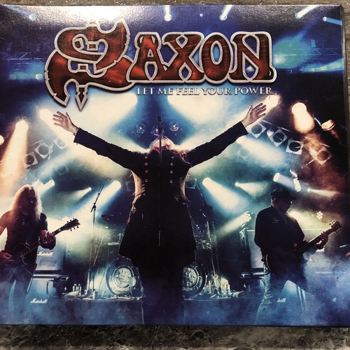Saxon Let Me Feel Your Power CD DVD 2019 2 CD 1 DVD Live Like New Biff Byford - Imagen 13 de 13