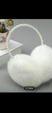 Faux Fur Ear Muffs Warm, Fluffy, Soft, Skin-Friendly Available In 3 Colours