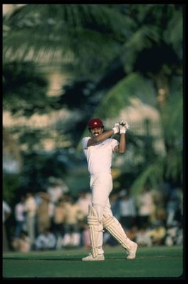 India Cricket Great Test Captain Kapil Dev No 17 Old Large Photo