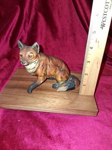 Ceramic Fox Figurine | eBay