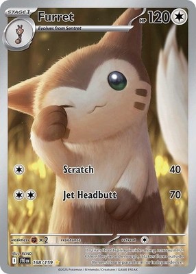 Furret 168/159 Sv09: Journey Together Holo for sale online | eBay