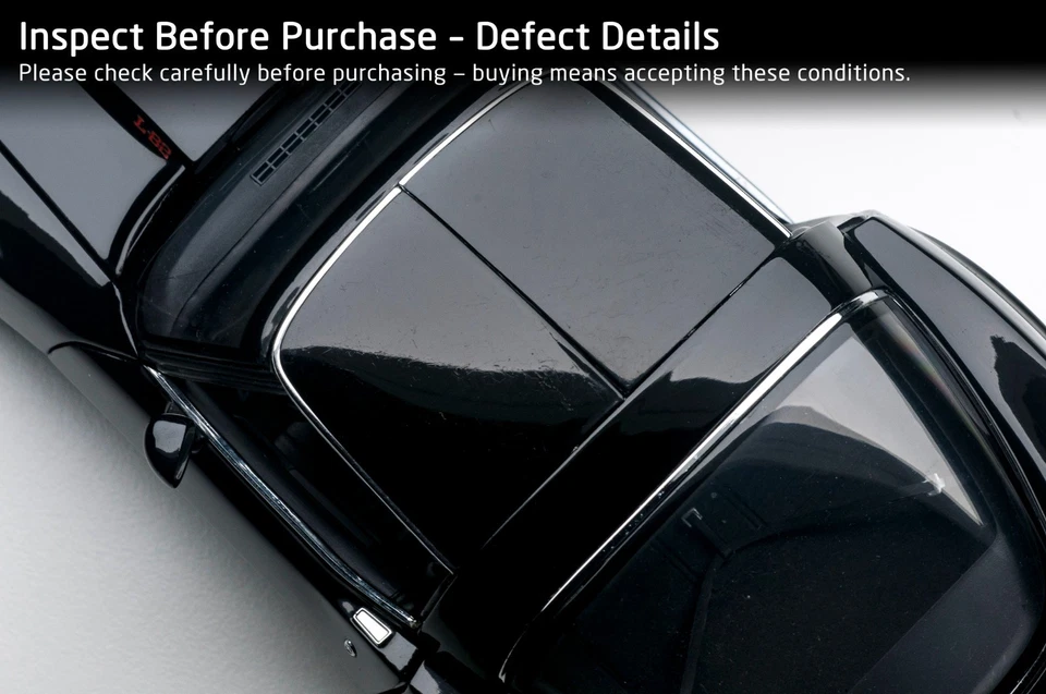 1/18 UT Chevrolet Corvette C3 Coupe 1978*DEFECT AS IS no Box - Immagine 2 di 4