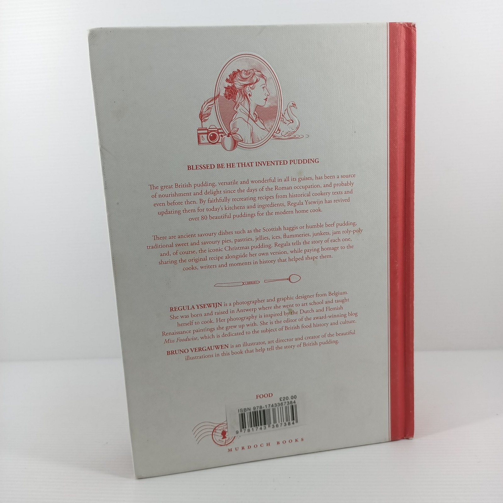 Regula Ysewijn Pride and Pudding Hardback Cookbook British Puddings Recipes