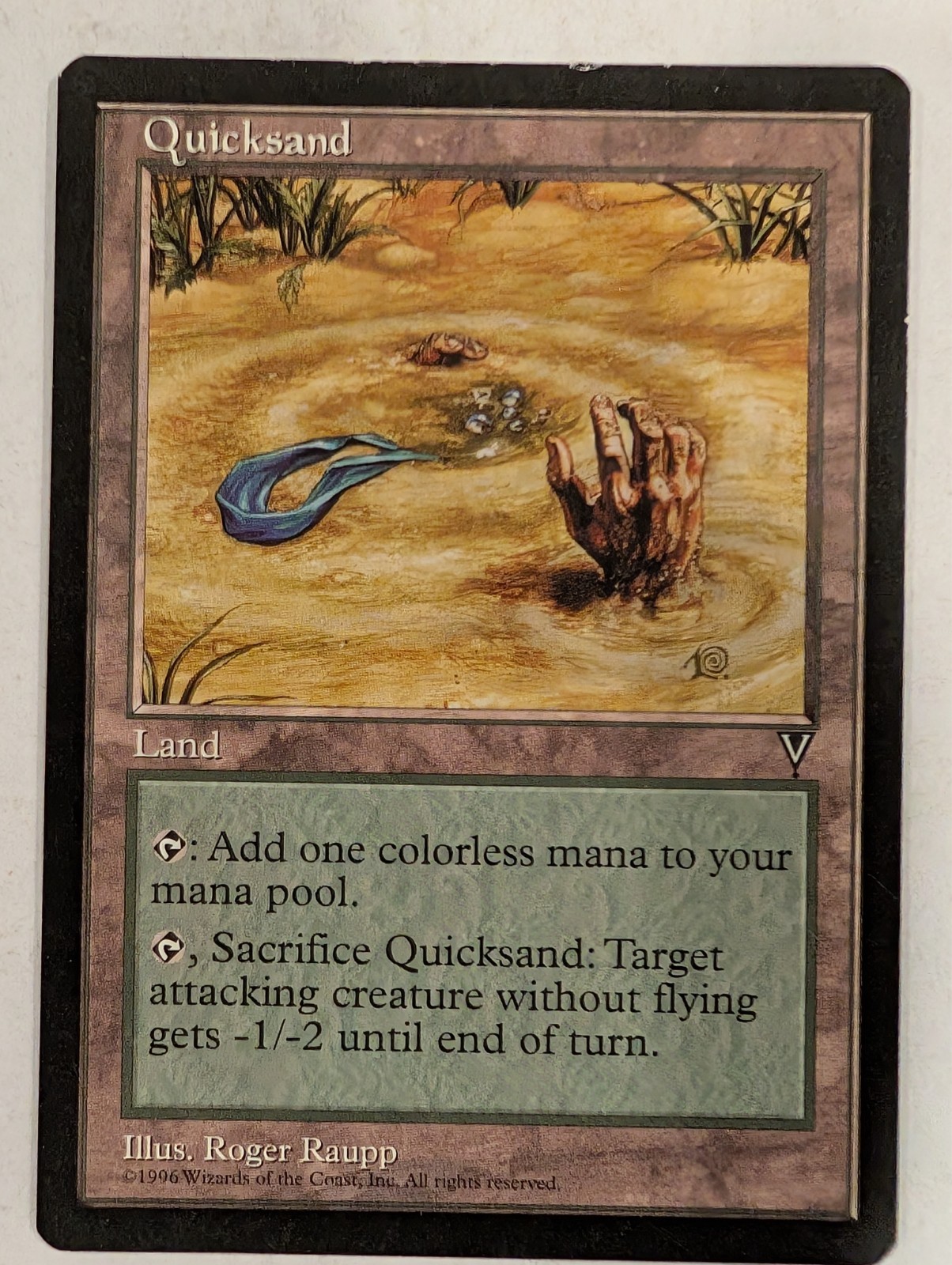 Quicksand - Visions - Magic the Gathering MTG Nice!