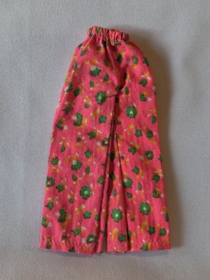 Vintage Barbie Skipper Doll Teeter Timers #3467 Pink floral pants
