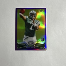 Geno Smith Signs Football Card and Autograph Deal with Panini America 14