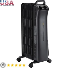 Adjustable Radiator Heater 3 Heat Settings Portable Indoor Whisper Quiet New