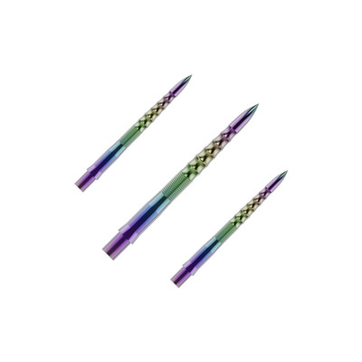 3pcs Steeldart Tips Mission Caliburn Evo Point Ripple Coral Length 26mm