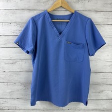 Figs Technical Collection Women's Scrub Top Medium Bluish Purple FW1000