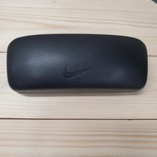 NIKE Eyeglass Sunglass Black Hard Clamshell Case ONLY, Authentic, VG Condition
