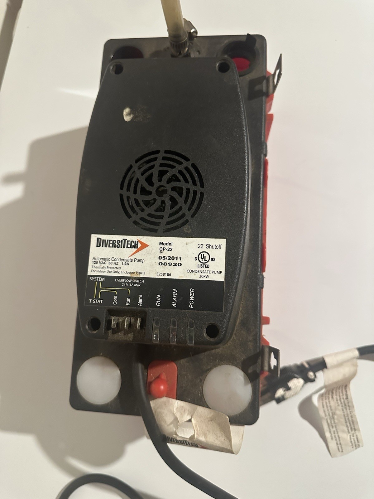 OEM Asurity, DiversiTech CP-22 Condensate Pump 22ft Lift, 120V