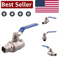 Heavy Duty 3/4 Inch Stainless Steel Full Port Ball Valve for Water, Oil, Gas
