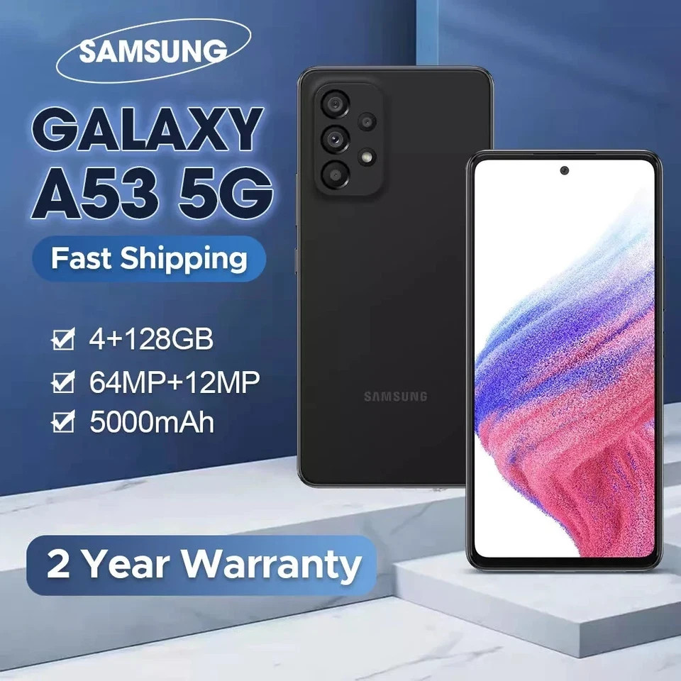 Samsung Galaxy A53 5G - 128 GB - Awesome Black (Unlocked