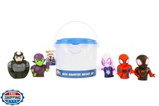 Marvel Spidey and Friends - 5 Piece Bath Squirter Bucket Set - Bath Toys for ...