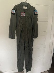 F-14 Tomcat VF-102 Diamondbacks Flight Suit With Captain/Colonel Rank Size 42L