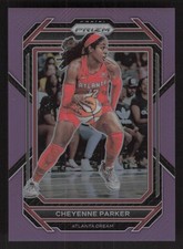2023 Panini Prizm WNBA #117 Cheyenne Parker Purple #/149