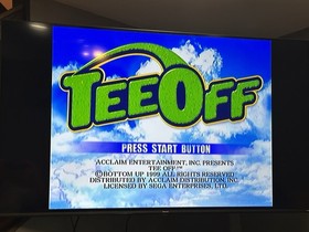 Tee Off - Sega Dreamcast - Completo y probado