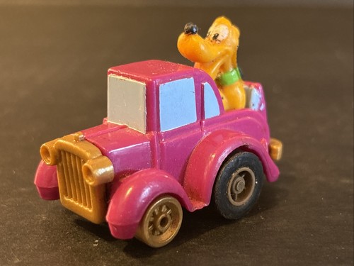 Vintage Viola Disney Pluto Pullback Auto da Corsa McDonald's Happy Meal Giocattolo S-31 - Foto 1 di 7