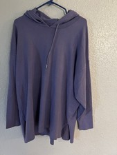 Tek Gear Lavender Knit Pullover Hoodie Size 1X - Woman s - Gently Worn