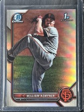 Kempner, William - 2022 Bowman Draft Chrome - Refractor