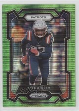 2023 Panini Prizm Neon Green Pulsar Prizm Kyle Dugger #205 15ur