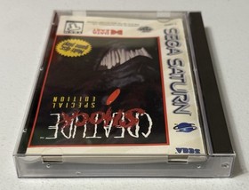 SEGA SATURN Creature Shock Special Edition CiB