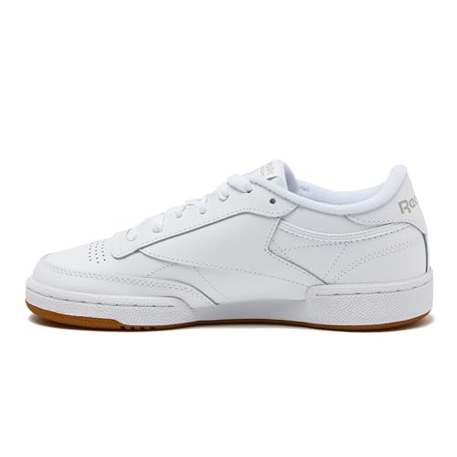 BS7686 REEBOK DAMEN CLUB C 85 SNEAKER WEISS/HELLGRAU/GUMMI GRÖSSE W8,5 - Bild 3 von 5
