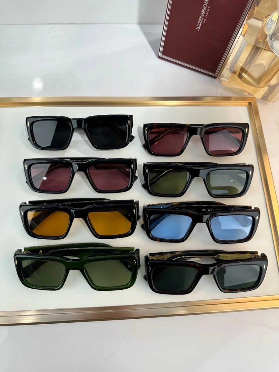 JACQUES MARIE MAGE Unisex Havana/Pink Sunglasses WALKER SIZE: 53口
