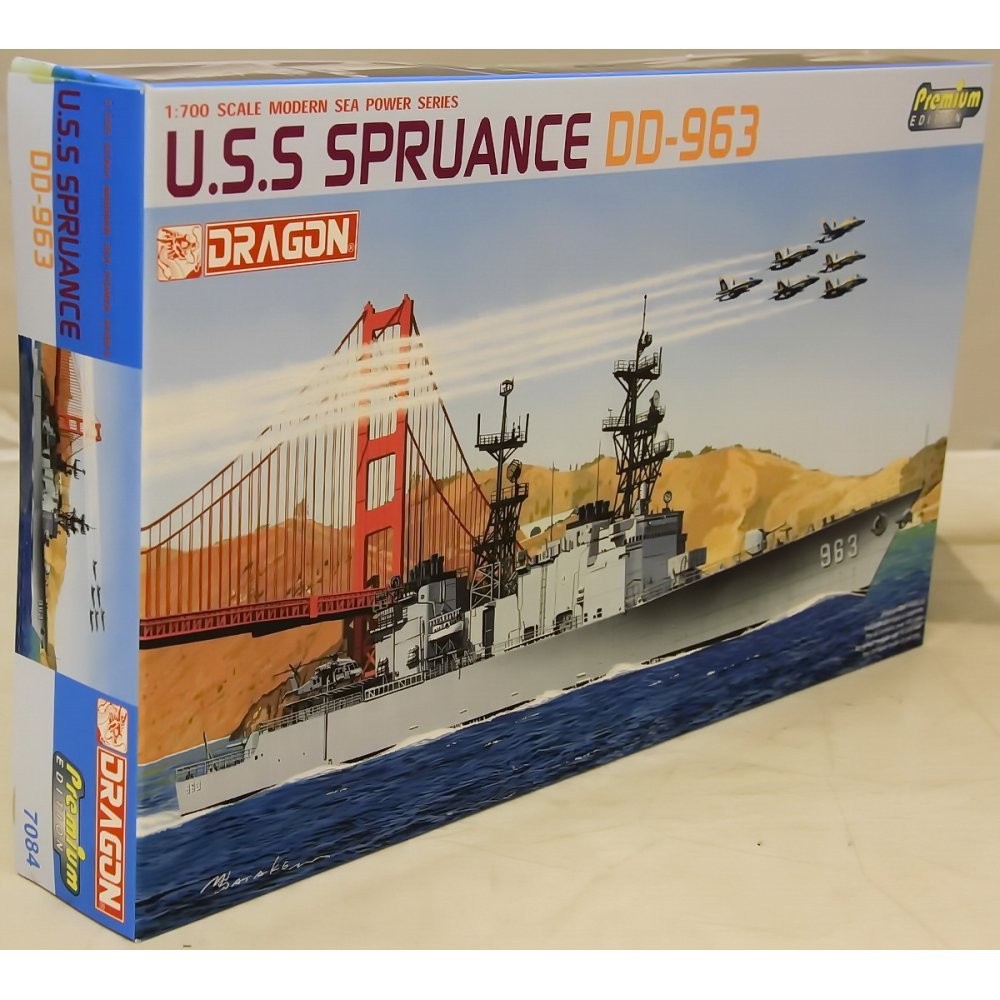 Dragon 1/700, Спрюэнс, США